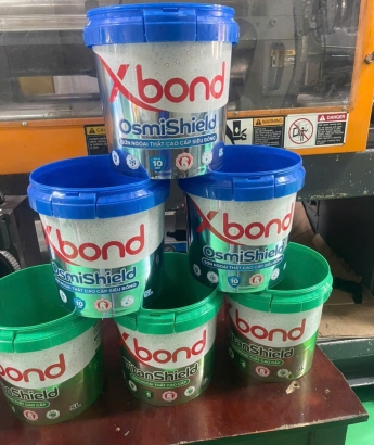 mẫu xô in trong khuôn